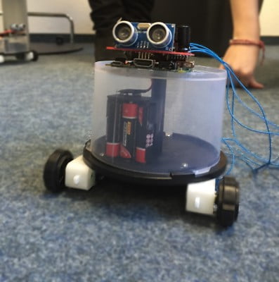 Projekt "digit@l world 2016" erfolgreich abgeschlossen - der Roboter
