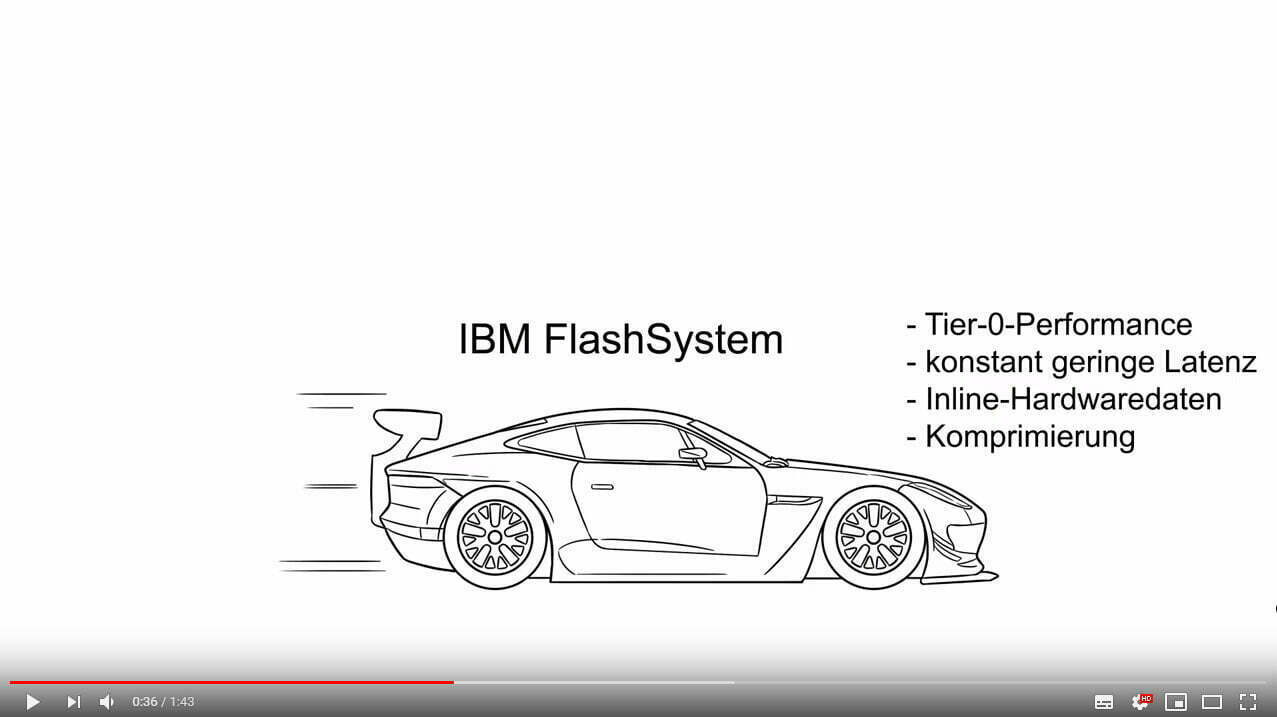 IBM Flash-System - der Spinter unter den Speichern
