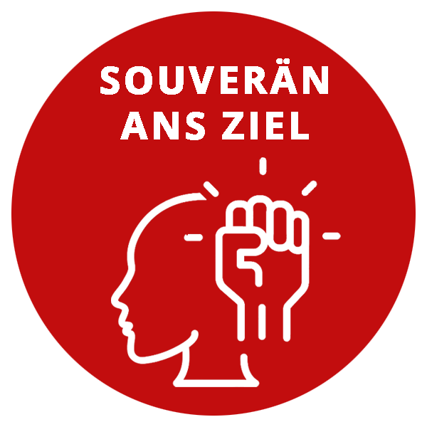 Souverän ans Ziel