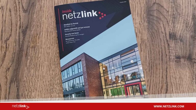 Inside Netzlink Imagebroschüre