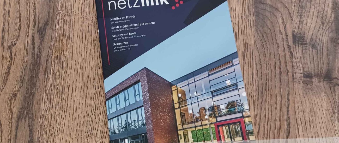 Inside Netzlink Imagebroschüre
